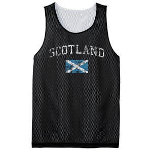 Scotland For Women Faded Scottish Flag Mesh Reversible Basketball Jersey Tank