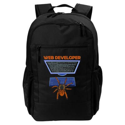 Spider Funny Web Software Developer Backpack
