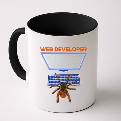 Spider Funny Web Software Developer Mug