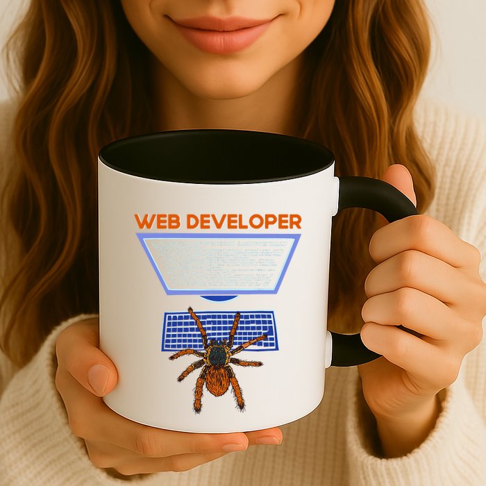 Spider Funny Web Software Developer Mug