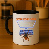 Spider Funny Web Software Developer Mug