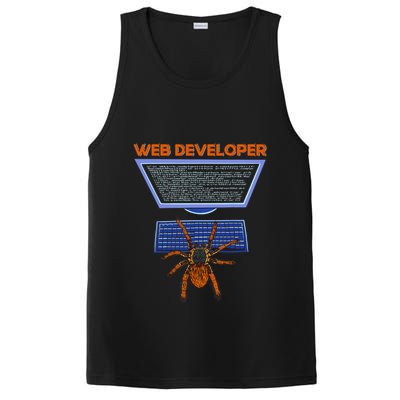 Spider Funny Web Software Developer PosiCharge Competitor Tank