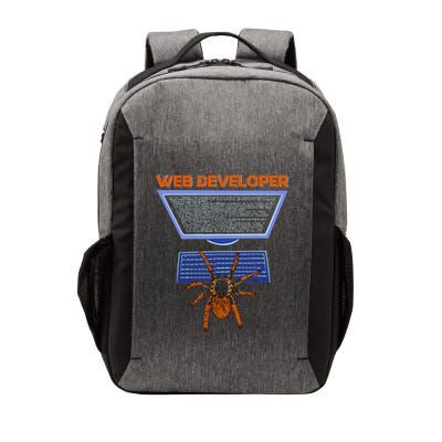 Spider Funny Web Software Developer Vector Backpack