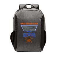 Spider Funny Web Software Developer Vector Backpack