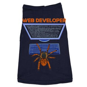 Spider Funny Web Software Developer Doggie Tank