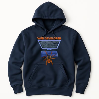 Spider Funny Web Software Developer Hoodie