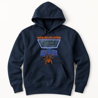 Spider Funny Web Software Developer Hoodie