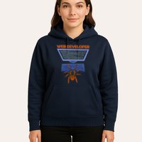 Spider Funny Web Software Developer Hoodie