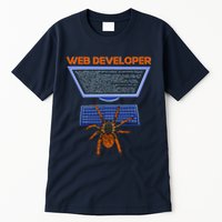Spider Funny Web Software Developer Tall T-Shirt