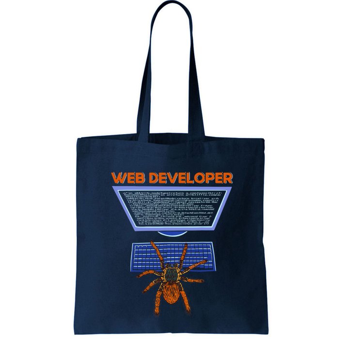 Spider Funny Web Software Developer Bag