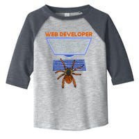 Spider Funny Web Software Developer Toddler Fine Jersey T-Shirt