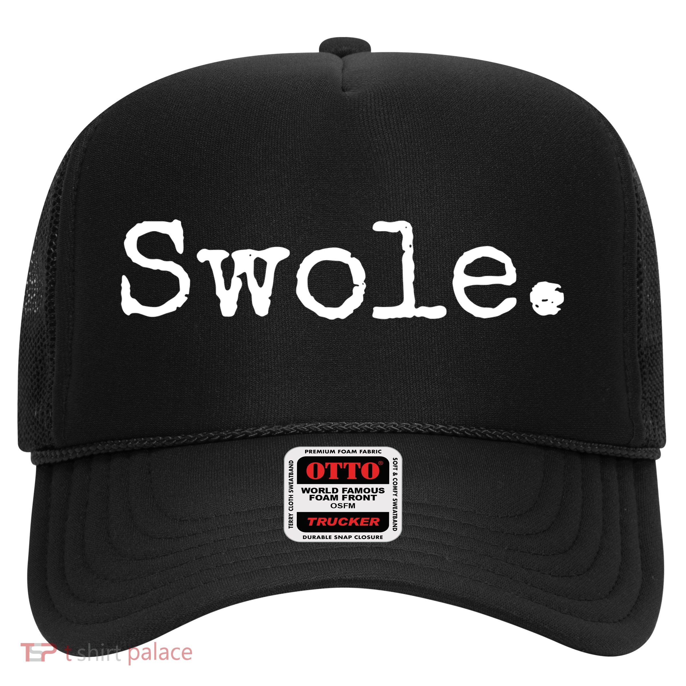 Swole Funny Weight Lifting Trucker Hat