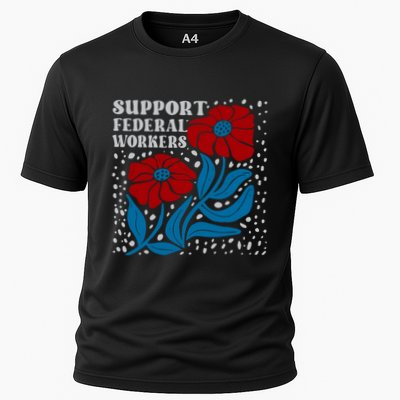 Support Federal Workers  Anti Trump . Performance Shirt