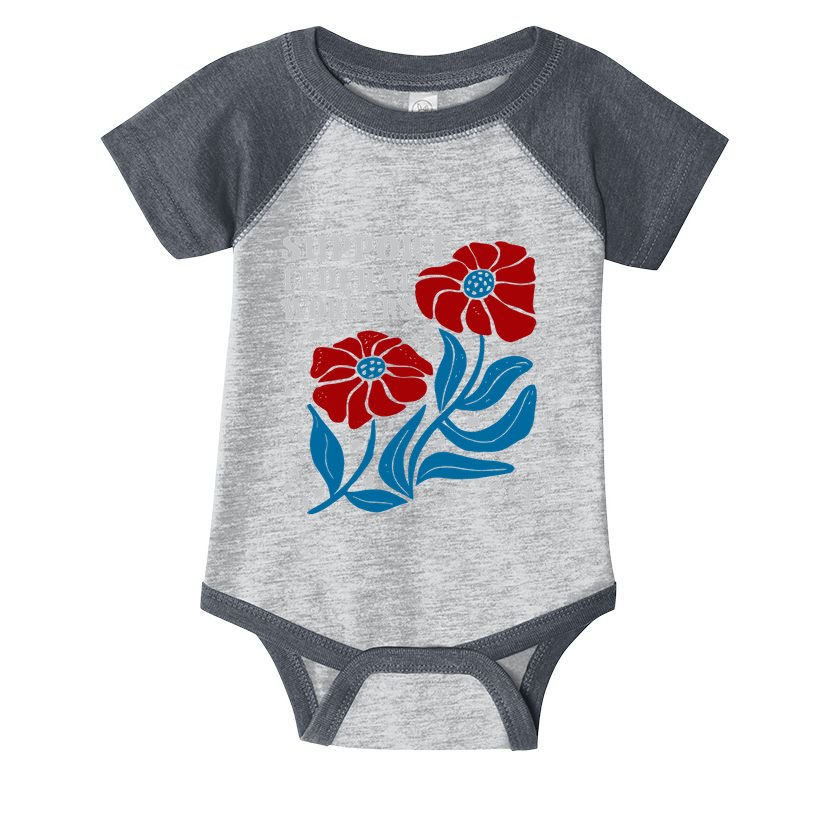 Support Federal Workers  Anti Trump . Infant Baby Jersey Bodysuit