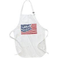 Support Federal Workers Flag Apron