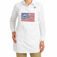 Support Federal Workers Flag Apron
