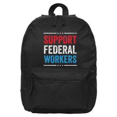 Support Federal Workers Protect Defend Employees Jobs 16 in Basic Backpack