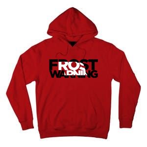 Scott Frost Warning Nebraska Husker Football Tall Hoodie