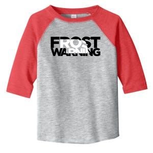 Scott Frost Warning Nebraska Husker Football Toddler Fine Jersey T-Shirt