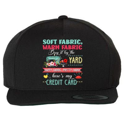 Soft Fabric Warm Fabric Buy It By The Yard Quilting Wool Snapback Cap