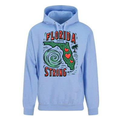 Support Florida Western Pray For Florida Strong Unisex Surf Hoodie