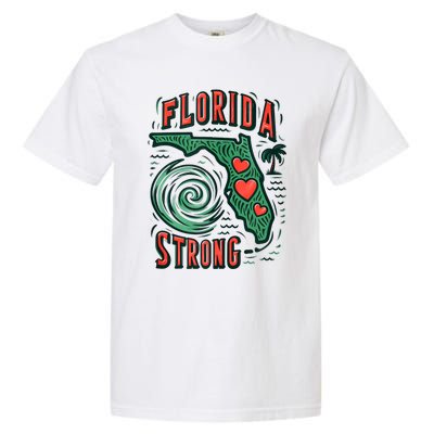 Support Florida Western Pray For Florida Strong Garment-Dyed Heavyweight T-Shirt