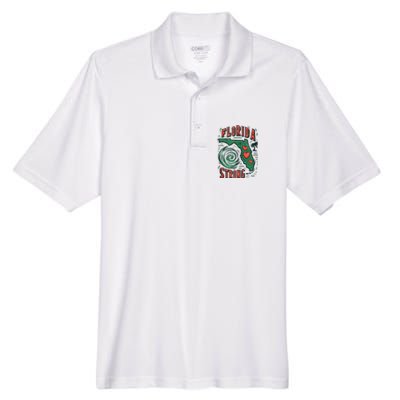 Support Florida Western Pray For Florida Strong Men's Origin Performance Pique Polo