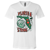 Support Florida Western Pray For Florida Strong V-Neck T-Shirt