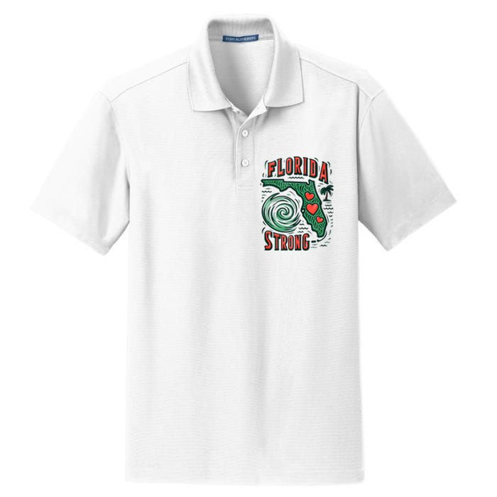 Support Florida Western Pray For Florida Strong Dry Zone Grid Polo