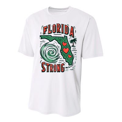 Support Florida Western Pray For Florida Strong Performance Sprint T-Shirt