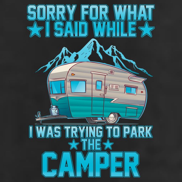 Sorry For What I Said While I Was Trying To Park The Camper Knit Cap Winter Beanie