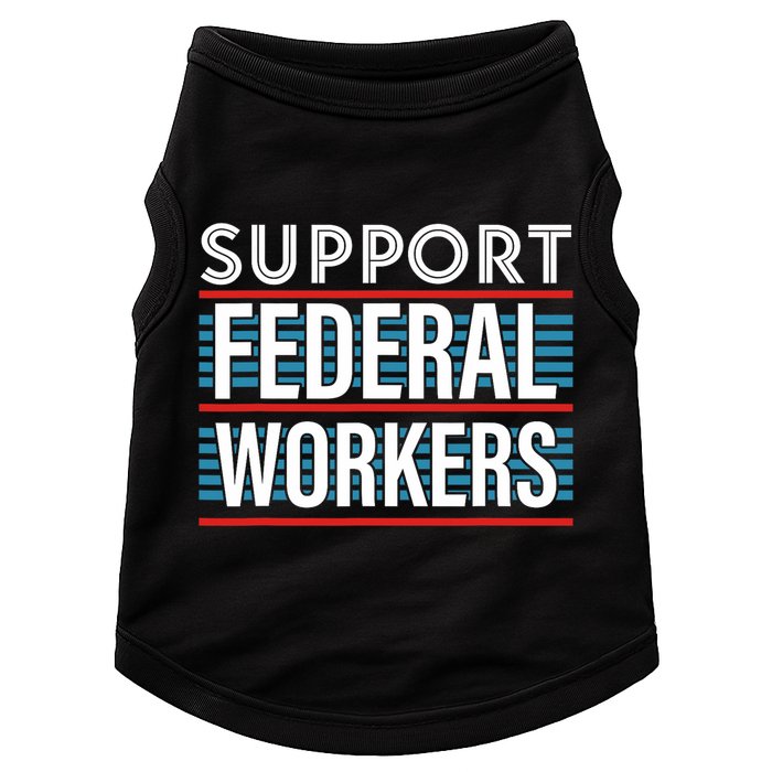 Support Federal Workers Doggie Tank