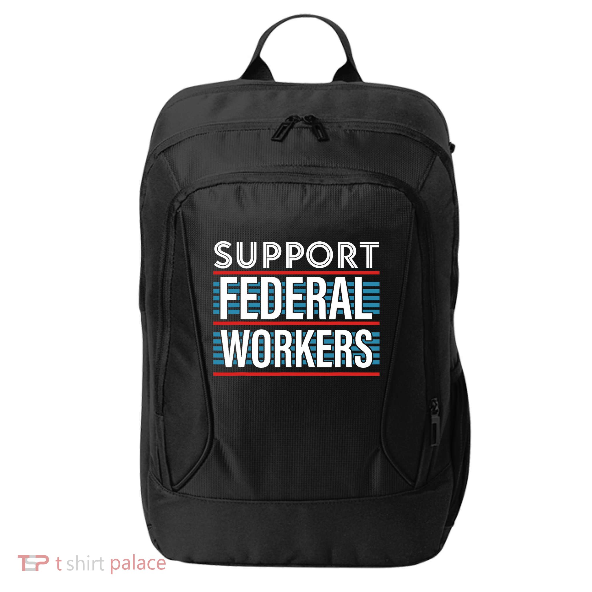 Support Federal Workers City Backpack