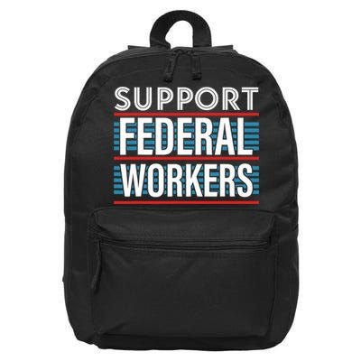 Support Federal Workers 16 in Basic Backpack