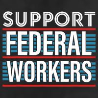 Support Federal Workers Microfiber Hand Towel
