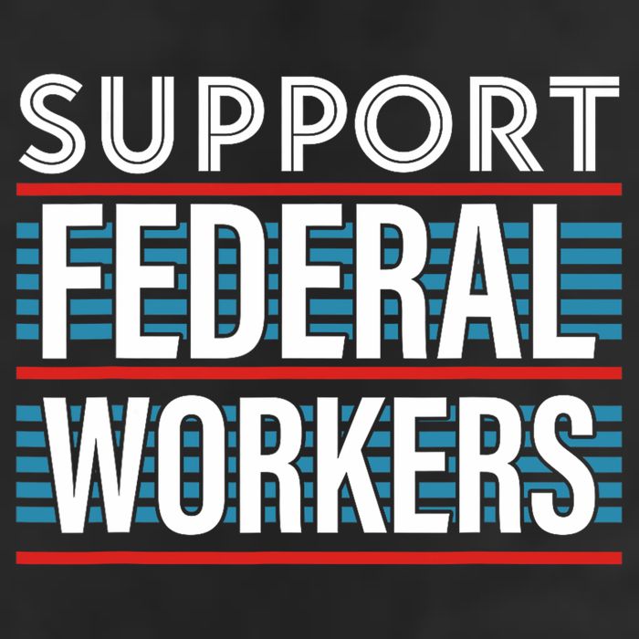 Support Federal Workers Microfiber Hand Towel