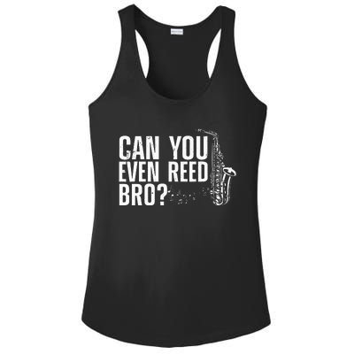 Saxophone For Women Saxophone Player Reed Ladies PosiCharge Competitor Racerback Tank