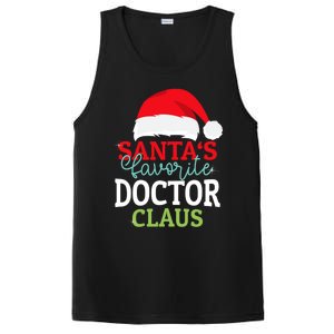 SantaS Favorite Xmas Doctor Christmas Claus Pjs Gift PosiCharge Competitor Tank