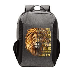 Se Fuerte Y Valiente Spanish Christian Faith Bible Verse Vector Backpack