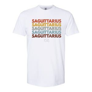 Sagittarius Funny Zodiac Graphic Meaningful Gift Softstyle CVC T-Shirt