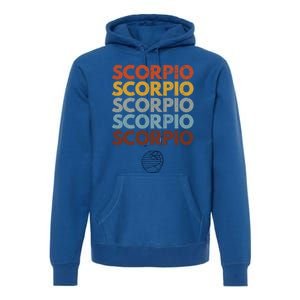 Scorpio Funny Zodiac Graphic Great Gift Premium Hoodie