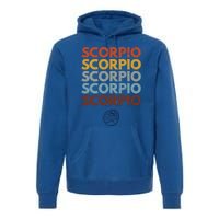 Scorpio Funny Zodiac Graphic Great Gift Premium Hoodie