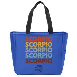 Scorpio Funny Zodiac Graphic Great Gift Zip Tote Bag