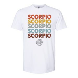 Scorpio Funny Zodiac Graphic Great Gift Softstyle CVC T-Shirt