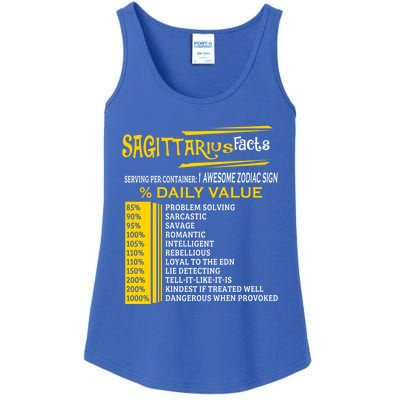 Sagittarius Facts Zodiac Born In November 22 December 21 Gift Ladies Essential Tank