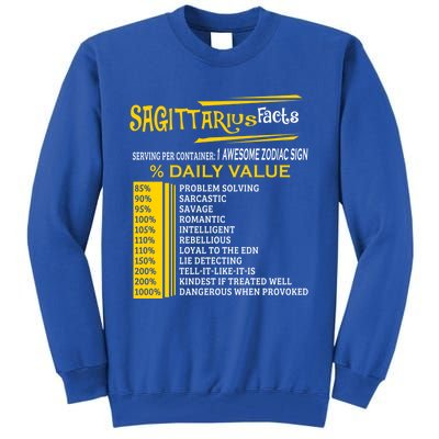 Sagittarius Facts Zodiac Born In November 22 December 21 Gift Tall Sweatshirt