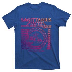 Sagittarius Facts Zodiac Sign Gift T-Shirt