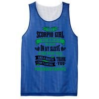 Scorpio Funny Zodiac Sign Gift Meaningful Gift Mesh Reversible Basketball Jersey Tank