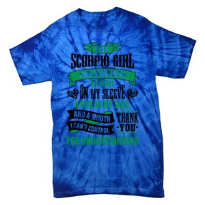 Scorpio Funny Zodiac Sign Gift Meaningful Gift Tie-Dye T-Shirt