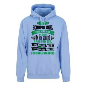 Scorpio Funny Zodiac Sign Gift Meaningful Gift Unisex Surf Hoodie